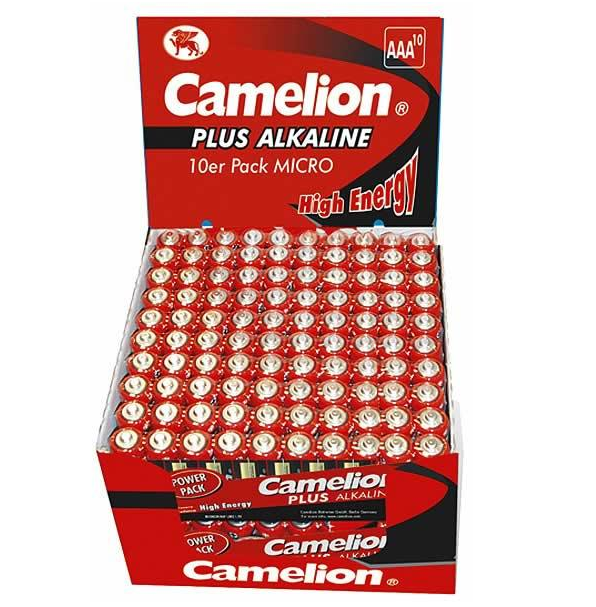 Sārma AAA baterijas CAMELION LR03 1170 mAh — iepakojumā 200 gab.