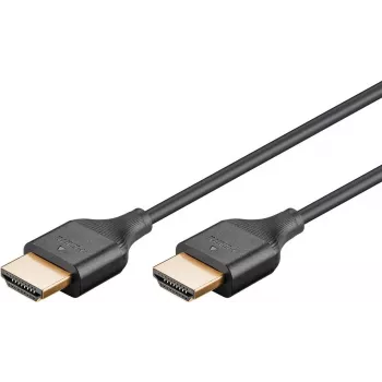 HDMI kabelis WENTRONIC 75293 — plāns dizains, atbalsta 4K@60Hz