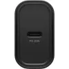 Sienas lādētājs OTTERBOX 20W USB-C ar USB Power Delivery, melns (78-81338)