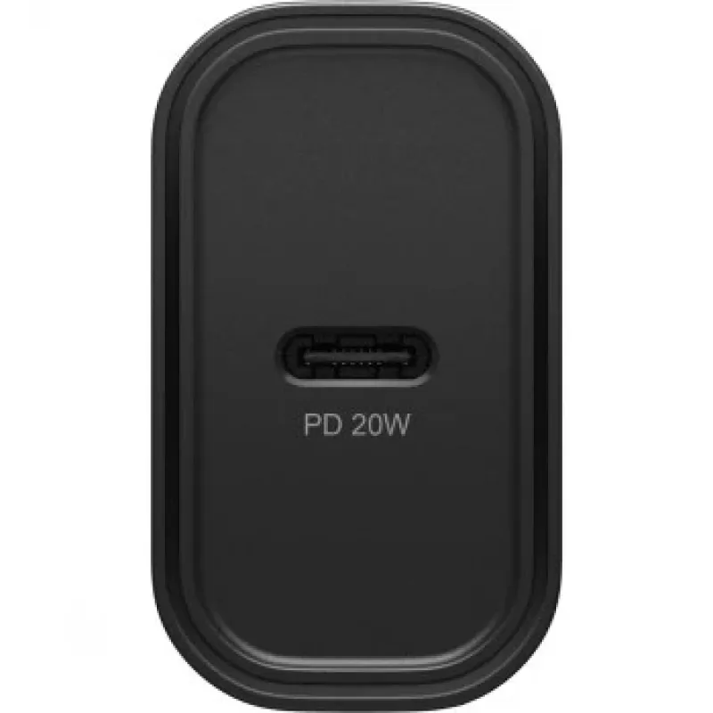 Sienas lādētājs OTTERBOX 20W USB-C ar USB Power Delivery, melns (78-81338)