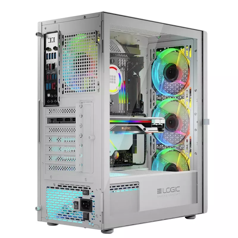 Logic ARAMIS ARGB MINIDI USB 3.0 korpuss balts