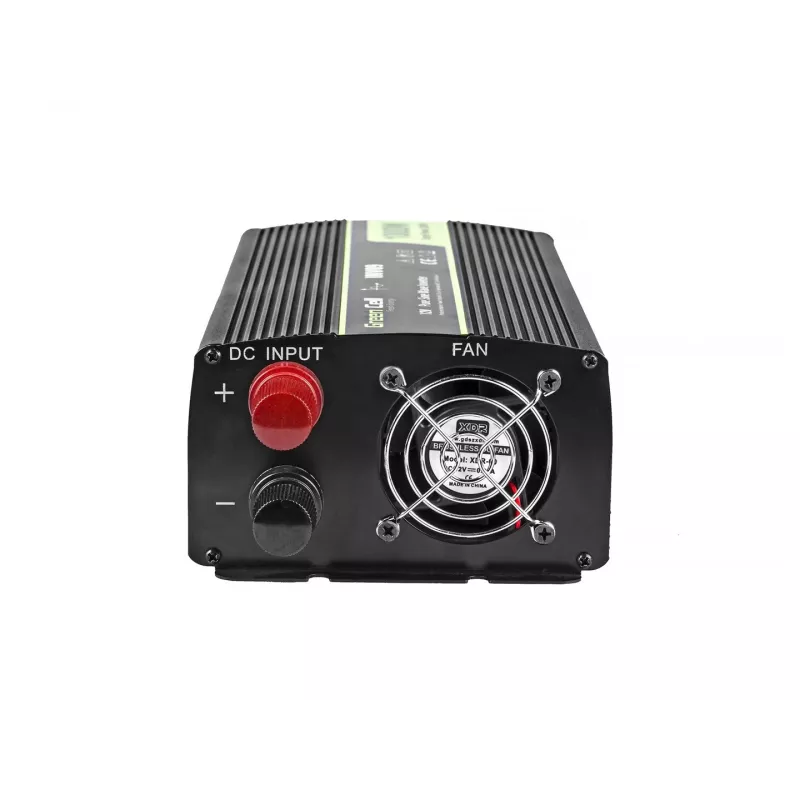 Green Cell INV09 tīkla adapteris/invertors Auto 1000 W Melns