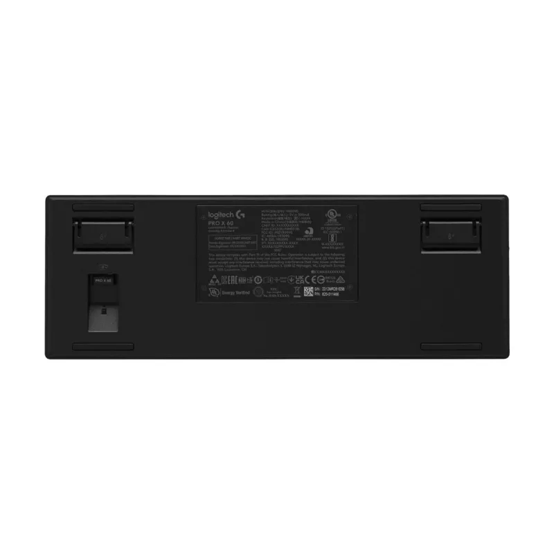 Logitech G PRO X 60 spēļu tastatūra USB RF Wireless Bluetooth QWERTZ vācu, balta