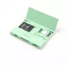Karšu lasītājs DeLOCK 91015 USB 3.2 Gen 1 Type-A/Type-C piparmētru krāsā