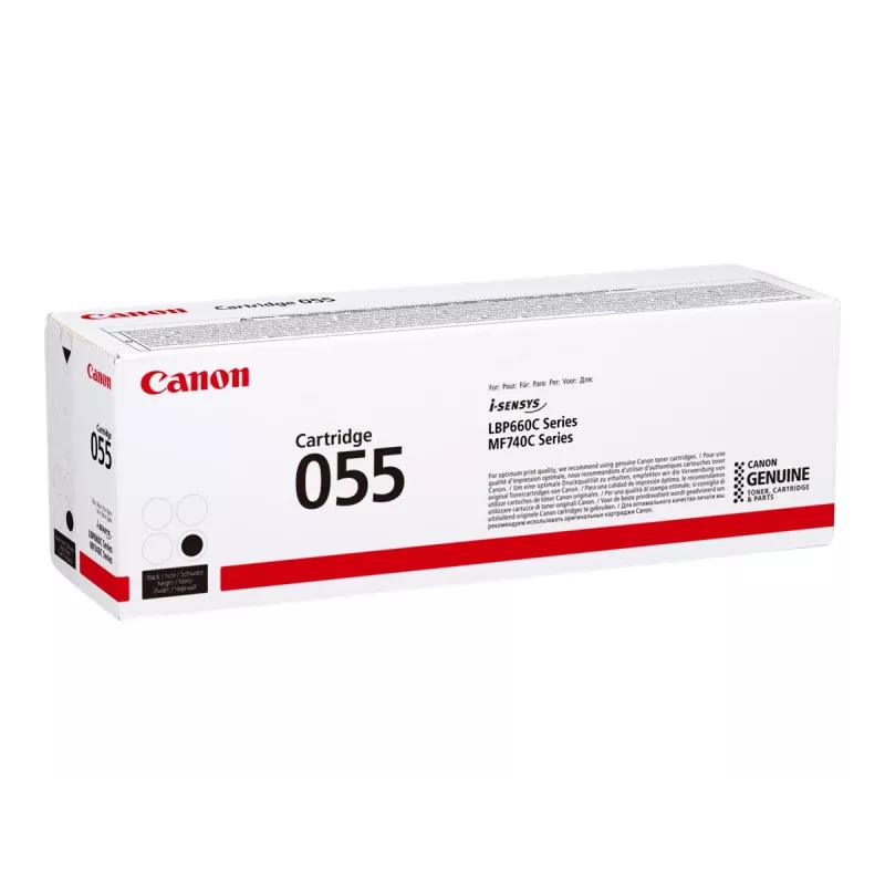 Canon 055 toner kasetne 1 gab. Oriģināla melna
