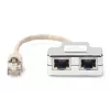 Patch kabeļa adapteris Digitus CAT 5e ekranēts 1:1