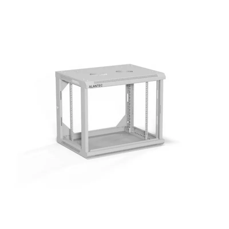 ALANTEC statīvais skapis 19 9U 600x450, pelēks PLAKANAIS IEPAKOJUMS