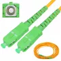 Fiber optic patchcord Extralink SC/APC–SC/APC Singlemode G.652D 3.0 mm 10 m FTTH
