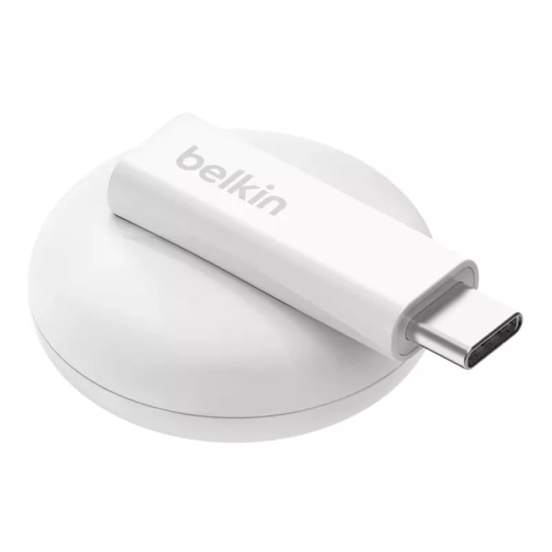 Belkin BOOST Charge pārnēsājamais USB-C Apple-Watch lādētājs WIZ022glWH-B1