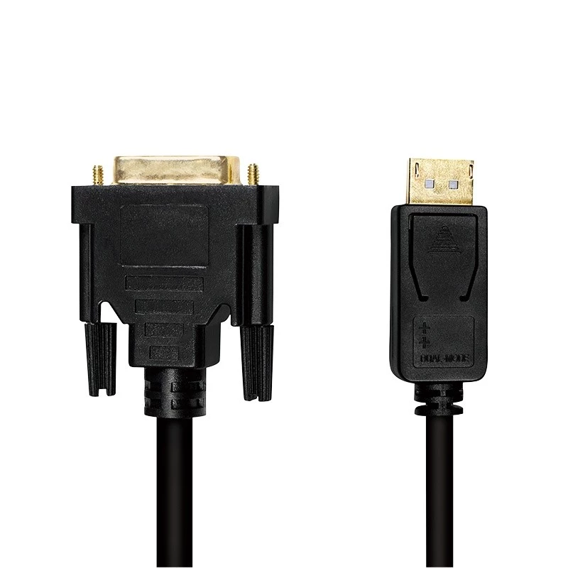 Video kabeļa adapteris LogiLink CV0131 2 m DisplayPort DVI melns