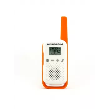Motorola Talkabout T42 - rācija, 2 gab. (oranža-zila)