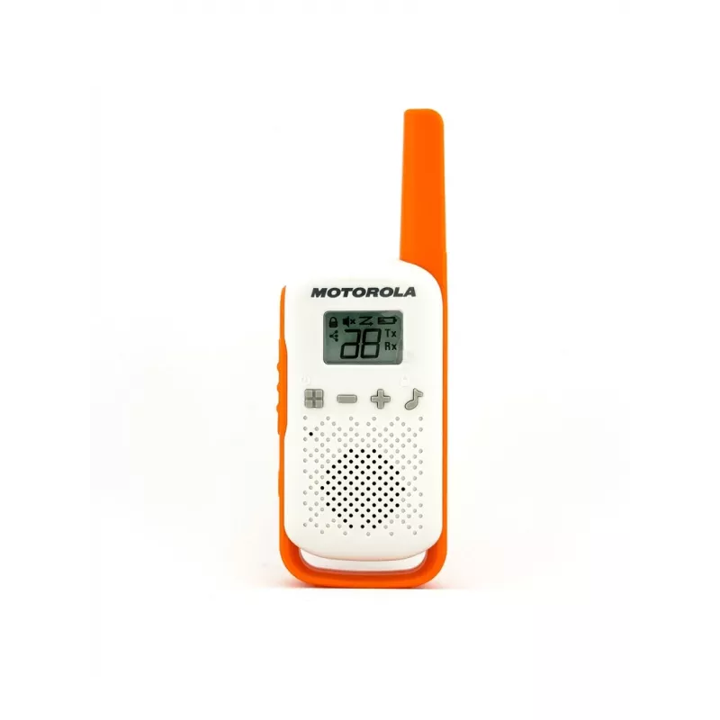 Motorola Talkabout T42 - rācija, 2 gab. (oranža-zila)