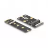 DeLOCK pārveidotājs M.2 Key B+M vīrišķais uz Mini PCIe slots elastīgs kabelis