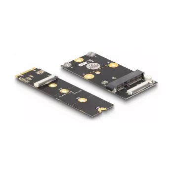 DeLOCK pārveidotājs M.2 Key B+M vīrišķais uz Mini PCIe slots elastīgs kabelis