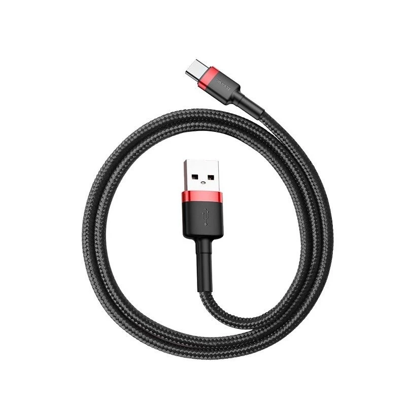 Mobilā tālruņa kabelis Baseus Sarkans 1m USB A USB C
