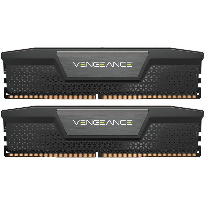 DIMM 48 GB DDR5-5200 (2x 24 GB) Dual-Kit, atmiņa melna, CMK48GX5M2B5200C38, Vengeance, INTEL XMP