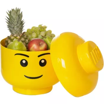 Uzglabāšanas galva zēns LEGO Room Copenhagen RC40321724 liela – room copenhagen uzglabāšanas galva LEGO iedvesmotām rotaļām un organizēšanai