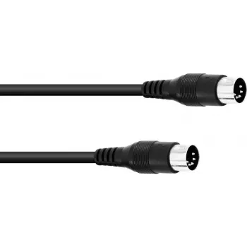 MIDI kabelis Omnitronic 5 kontaktu, 3 m garš