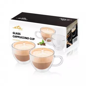 ETA | Cappuccino glasses | ETA518092010 | For coffee | 2 gab. | Dishwasher proof