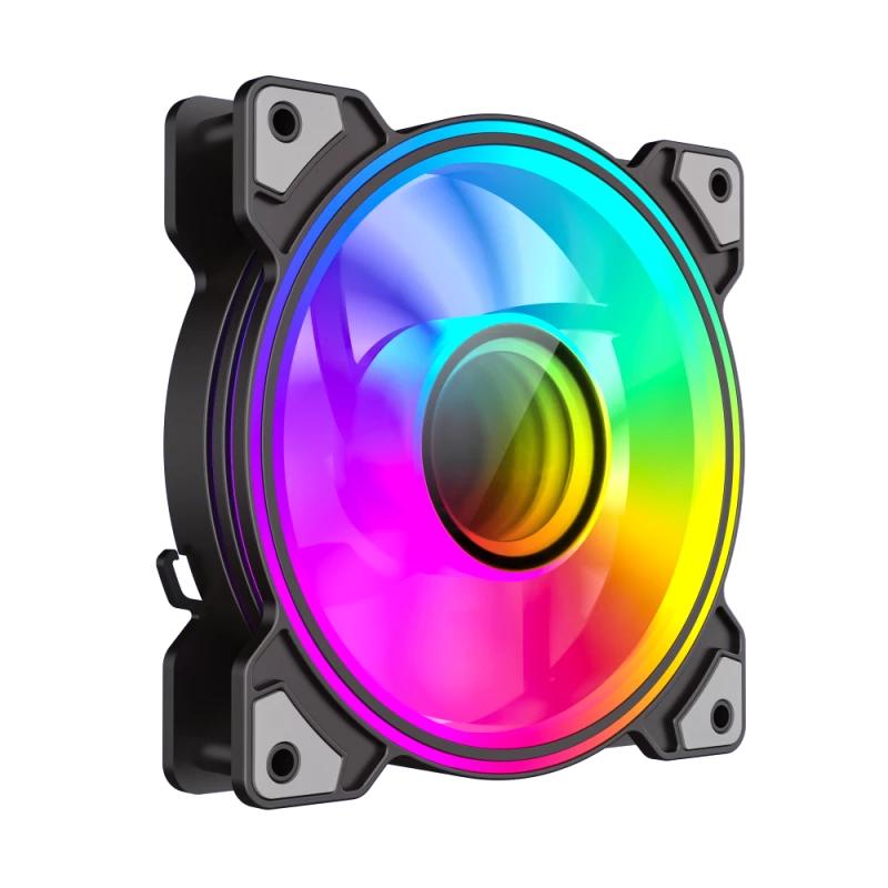 Gamemax | Datora ventilators | DUAL RING INFINITY | Melns