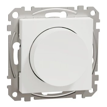 Rotējošais LED dimmers Schneider Electric WDE002961, daudzvadu, 200W, balts
