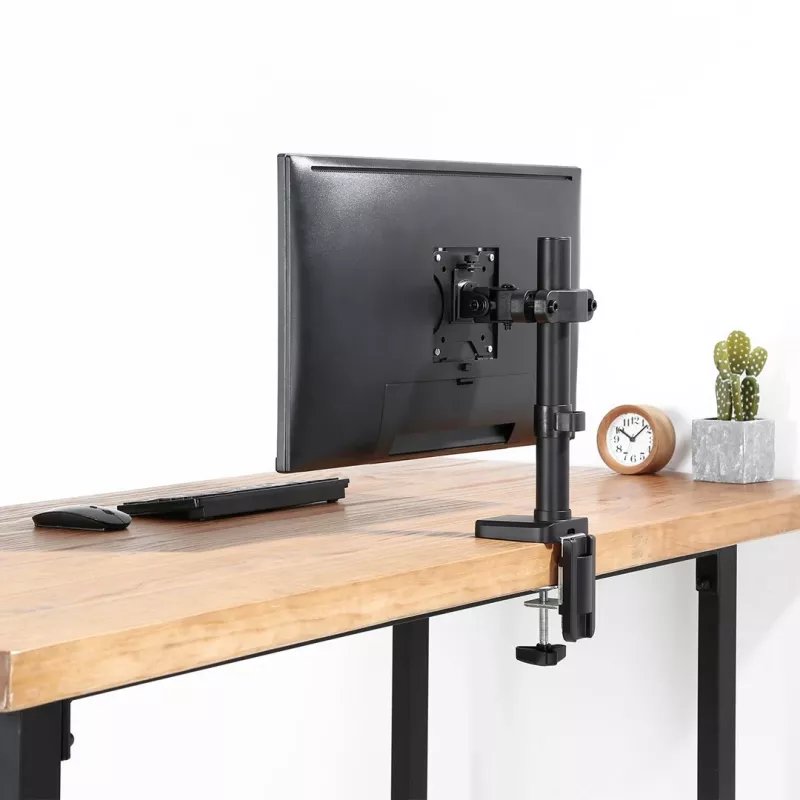 Monitora stiprinājums MACLEAN MC-983 17–32 collu LED/LCD ekrāniem, VESA 75x75–100x100, maks. slodze 8 kg, stabs/siena