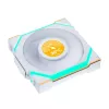 Lian Li UNI FAN SL Wireless LCD ARGB 120mm Balts 3 iepakojums