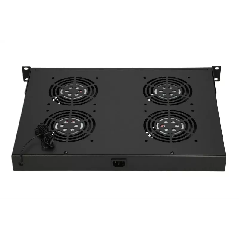 Ventilatoru panelis Extralink 19 collu 4 ventilatori ar termostatu