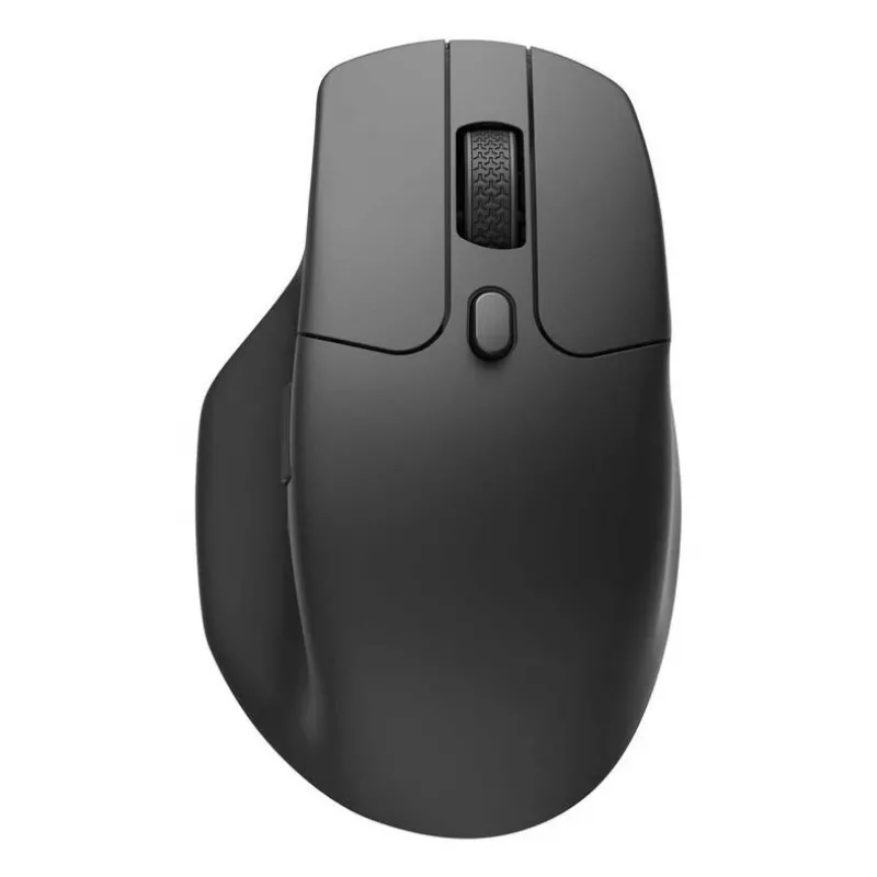 pele Keychron M6 Right-hand Universal — Optical, RF Wireless + Bluetooth + USB-C, 30000 DPI, Melns