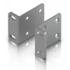 Montāžas komplekts Ubiquiti UACC-Rack-Ear-1U pelēks cinkots tērauds