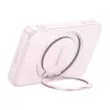 Ārējais akumulators Baseus PicoGo Qi2 5000mAh 20W rozā