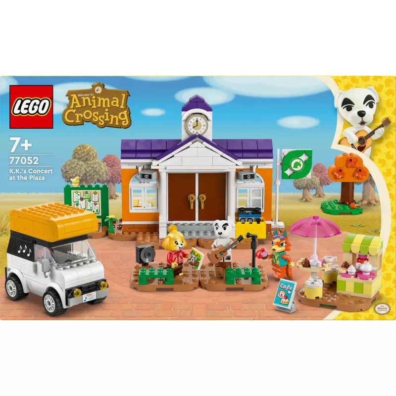 LEGO Animal Crossing 77052 K.K. koncerts pilsētas laukumā