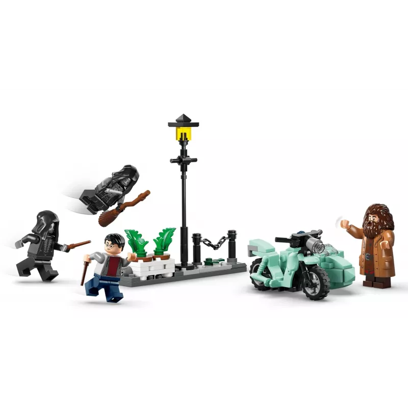 LEGO HARRY POTTER 76459 Hagrid un Harija bēgšana no Privet Drive