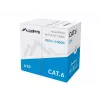 LANBERG tīkla kabelis Cat6 U/UTP LCU6-11CU-0305-S, 305 m, 23 AWG, pelēks, HDPE apvalks