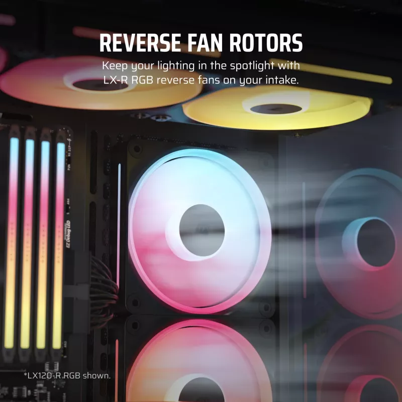 Ventilators Corsair iCUE LINK LX140-R RGB