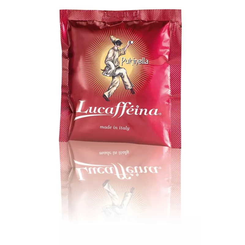 Lucaffe Pulcinella 44 mm ESE kafijas pākstis, 150 gab.