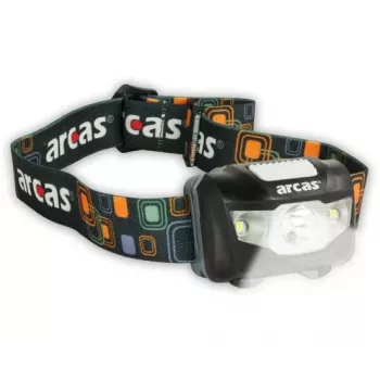 Arcas | Priekšējais lukturis | ARC5 | 1 LED+2 plūdu gaismas LED | 5 W | 160 lm | 4+3 gaismas funkcijas
