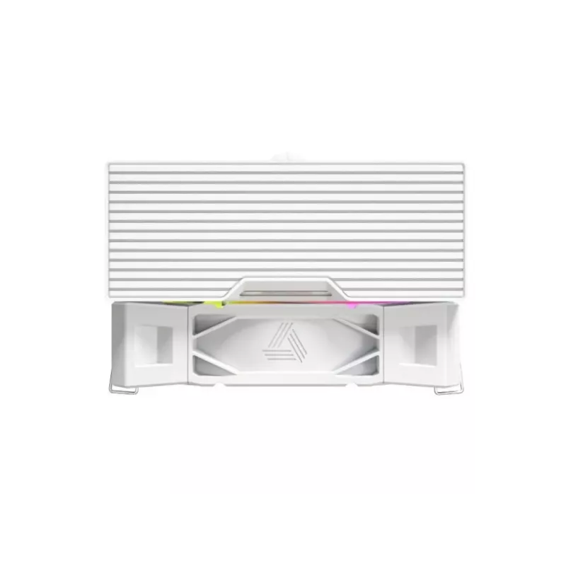 Gaisa dzesētājs Montech NX400 ARGB 120 mm balts — 270 W TDP, FDB, 156×74×120 mm