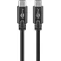 Wentronic Goobay USB 3.1 Generation 1 - USB-C™ kabelis, 0,5 m - USB-C™ spraudnis > USB-C™ spraudnis (67975)