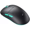 Xtrfy M8 vadu/bezvadu spēļu pele 400-26000 CPI zema priekšdaļa īpaši viegla unikāla (M8W-Melns)