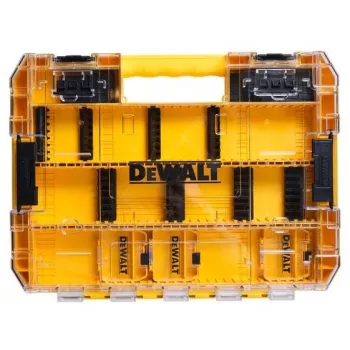Instrumentu glabāšanas kaste DeWalt Large ToughCase BD-DT70804, izturīga lielas ietilpības instrumentu kaste