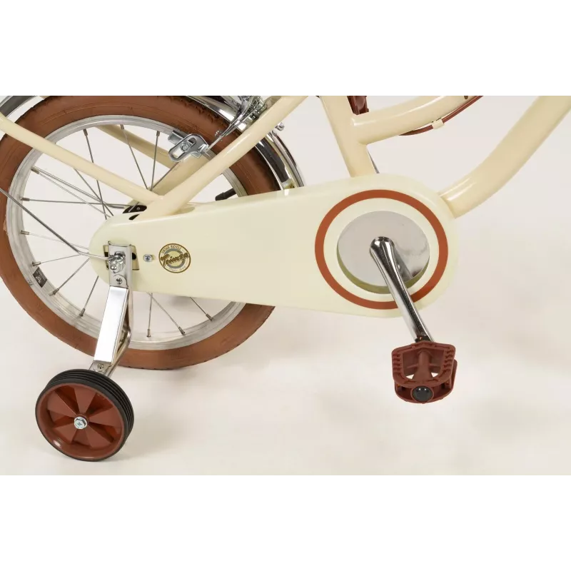 Bērnu velosipēds Toimsa 16 collu modelis TOI16231 Vintage Beige — 16 collu ritenis, bērnu divritenis
