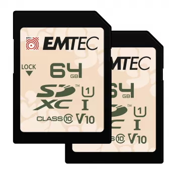 Flash atmiņa Emtec 64GB UHS-I U1 V10 Outdoor ECMSD64GXCU1ORP