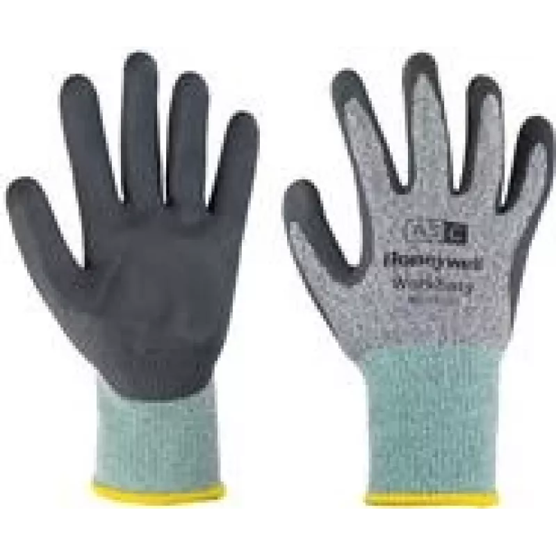 Aizsargcimdi Honeywell WE23-5313G-8/M pelēki stikla šķiedra nitrila putas