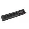 POWER STRIP ARMAC Z5 3M 5X 230V PL 10A kabelis ORGANIZER Melns