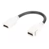 Digitus HDMI 2.0 Keystone Module with 12 cm kabelis (Female/Female)