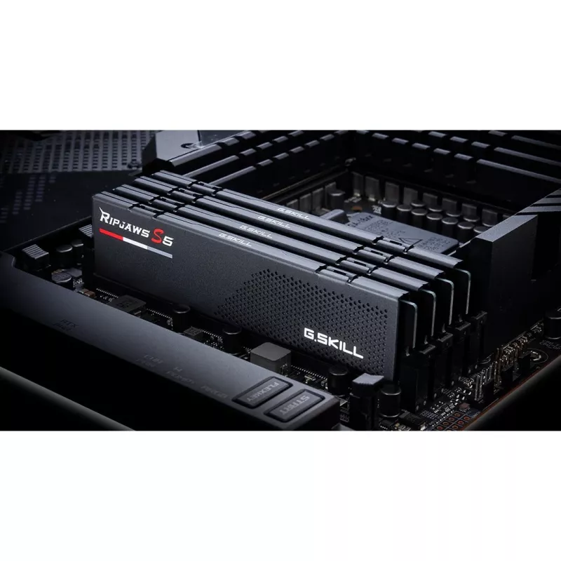 DIMM 64 GB DDR5-5600 (2x 32 GB) Dual-Kit, atmiņa melna, F5-5600J3636D32GX2-RS5K, Ripjaws S5, INTEL XMP