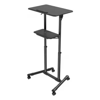 Stāvošs galds Gembird TVS-DESK-01-BK melns 20 kg 1110-1345 mm