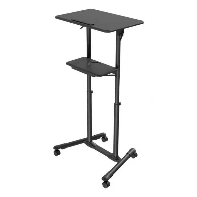 Stāvošs galds Gembird TVS-DESK-01-BK melns 20 kg 1110-1345 mm