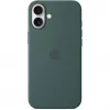 Apple iPhone 16 Plus silikona maciņš ar MagSafe - Lake Green